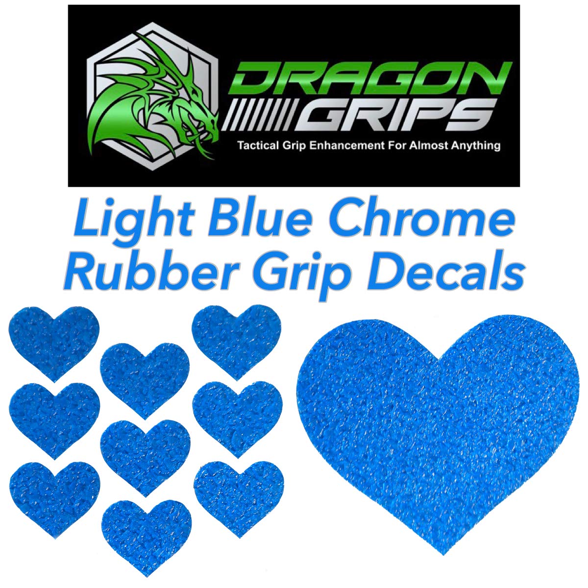 Chrome Heart Grip Tape Sticker | 10 pc