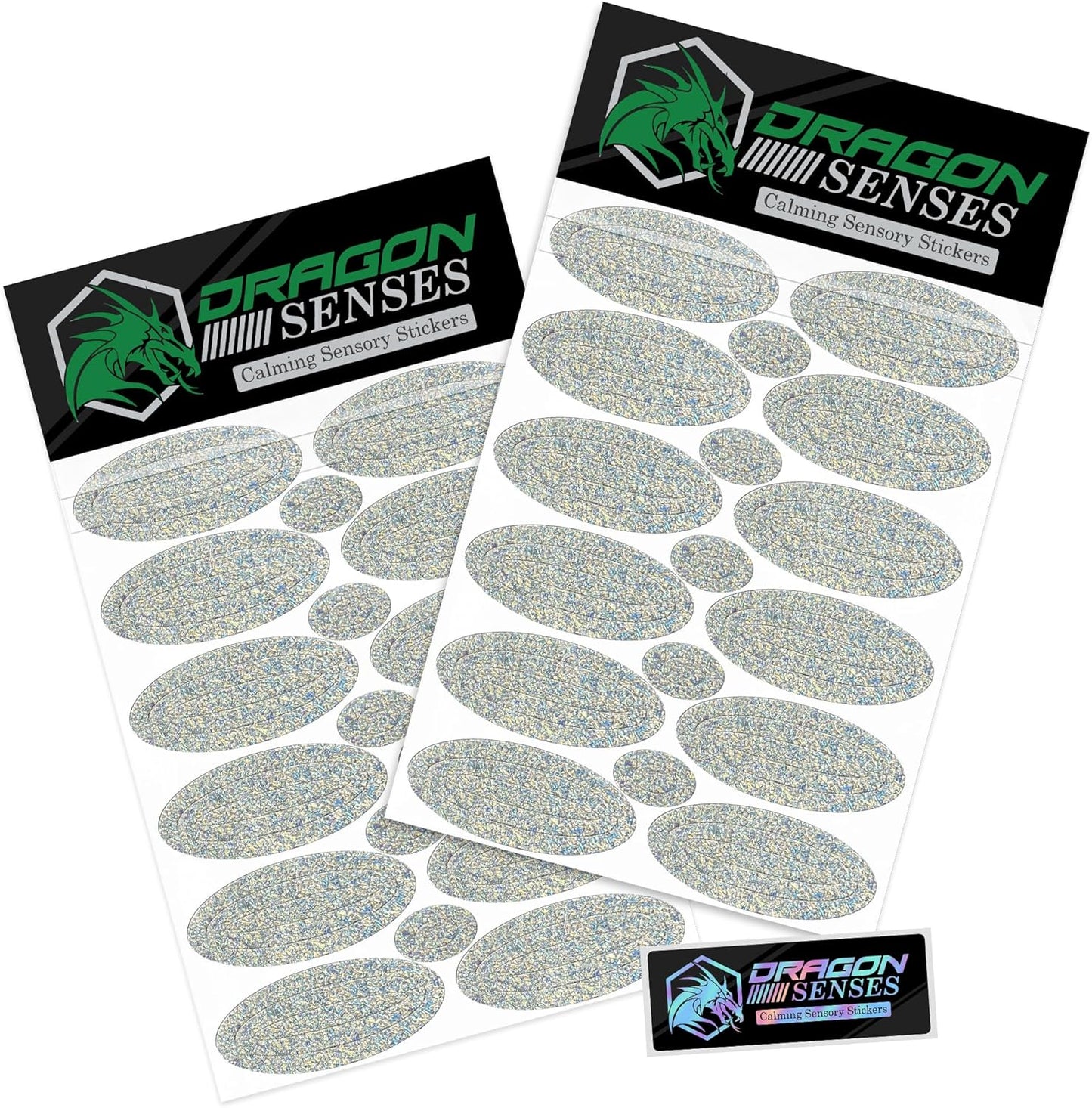 Dragon Senses Calm Strips for Anxiety Sensory Stickers, Textured Stickers with Enhance Sensory Soothing & Calming Effect for Special Needs
