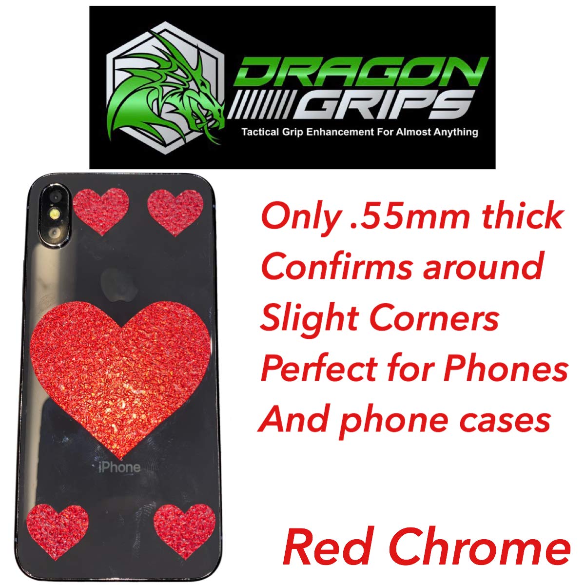 Chrome Heart Grip Tape Sticker | 10 pc