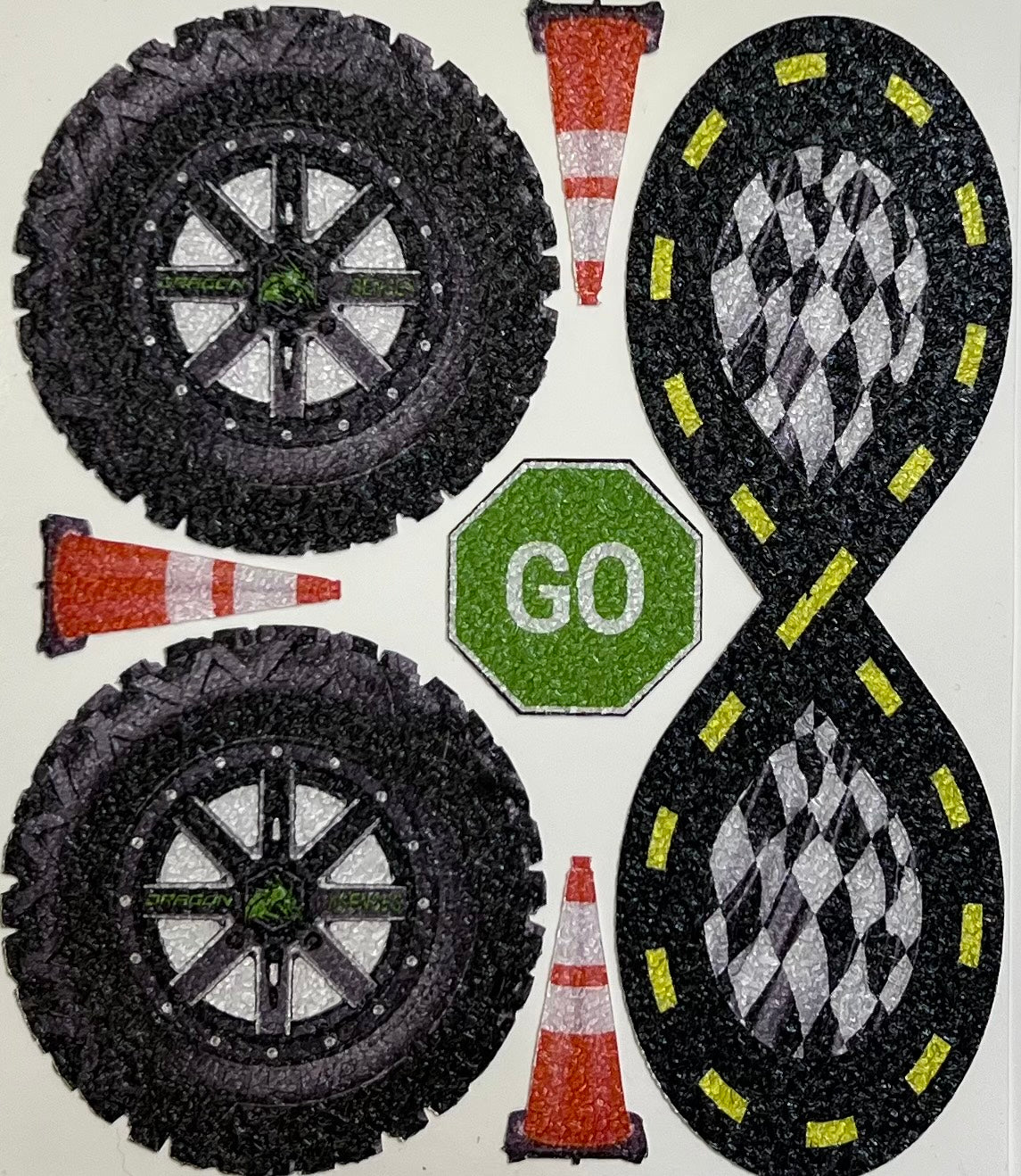 Dragon Senses Track Pack Sensory Sticker collection