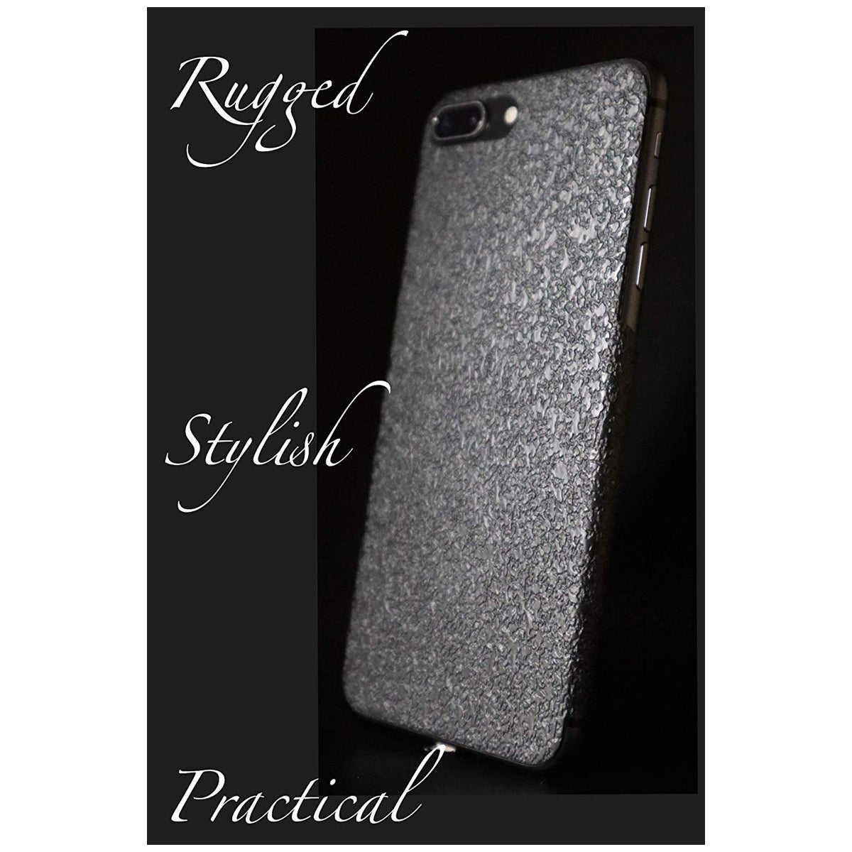 iPhone 8 Plus / 7 Plus Minimalist Grip Tape (Black)