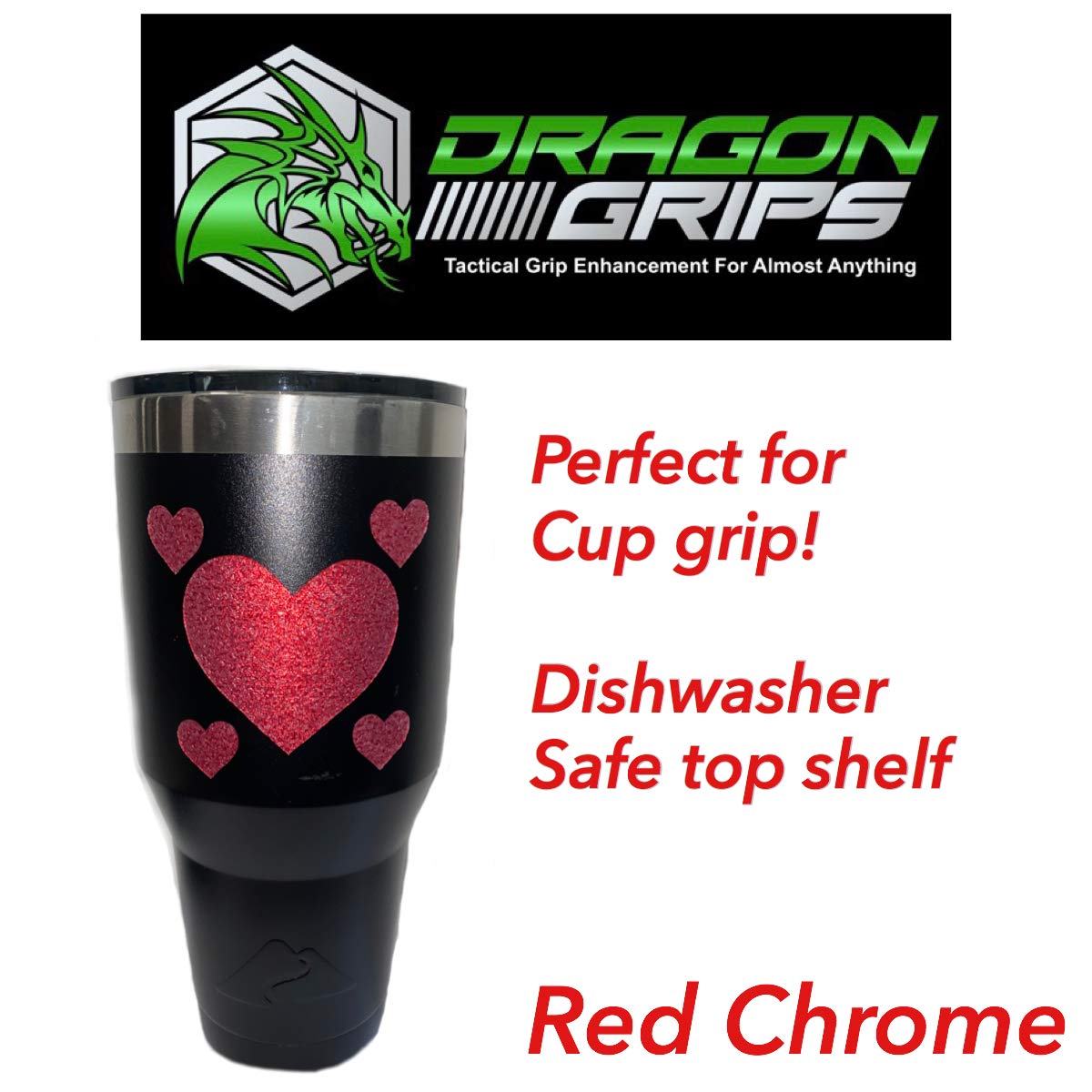 Chrome Heart Grip Tape Sticker | 10 pc