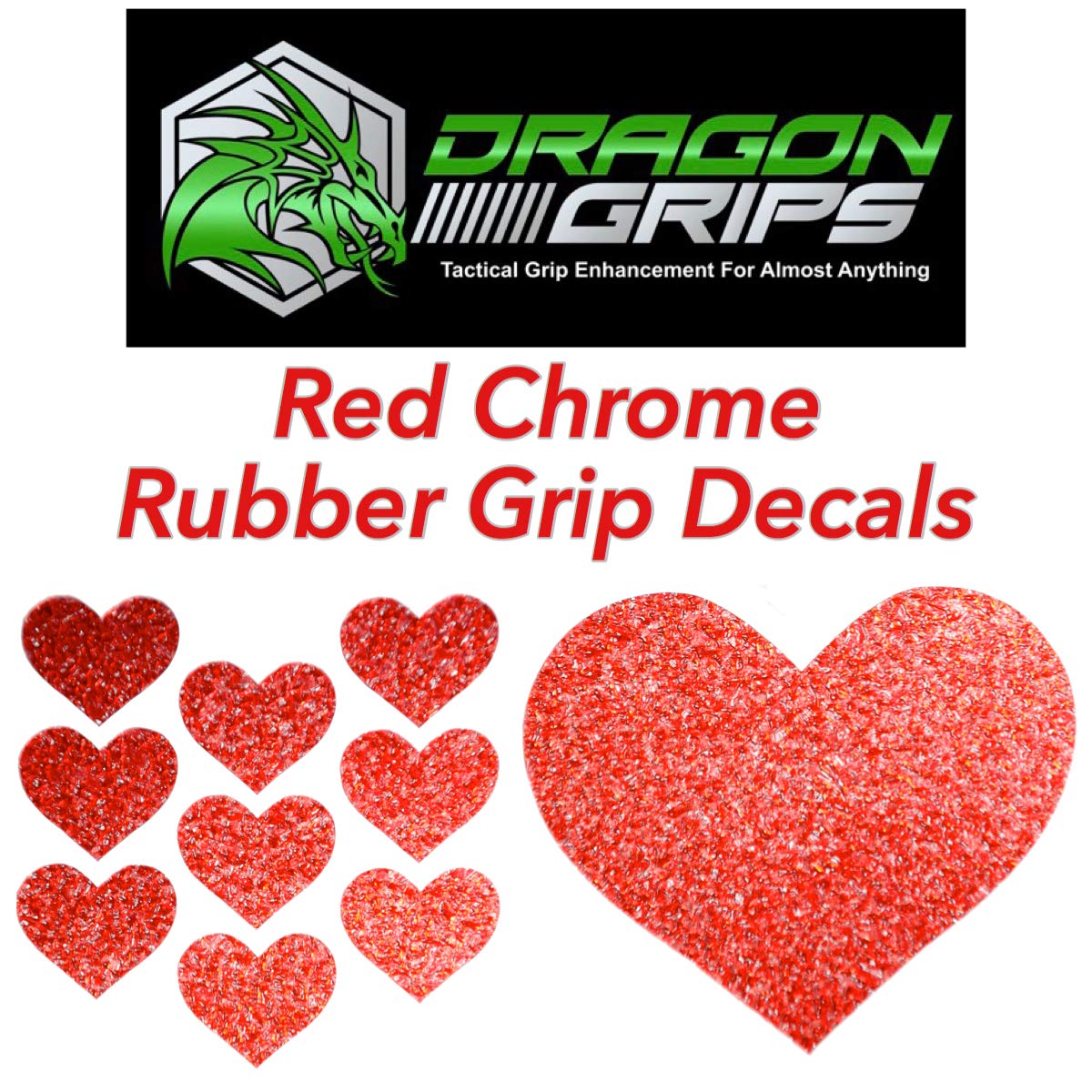 Chrome Heart Grip Tape Sticker | 10 pc