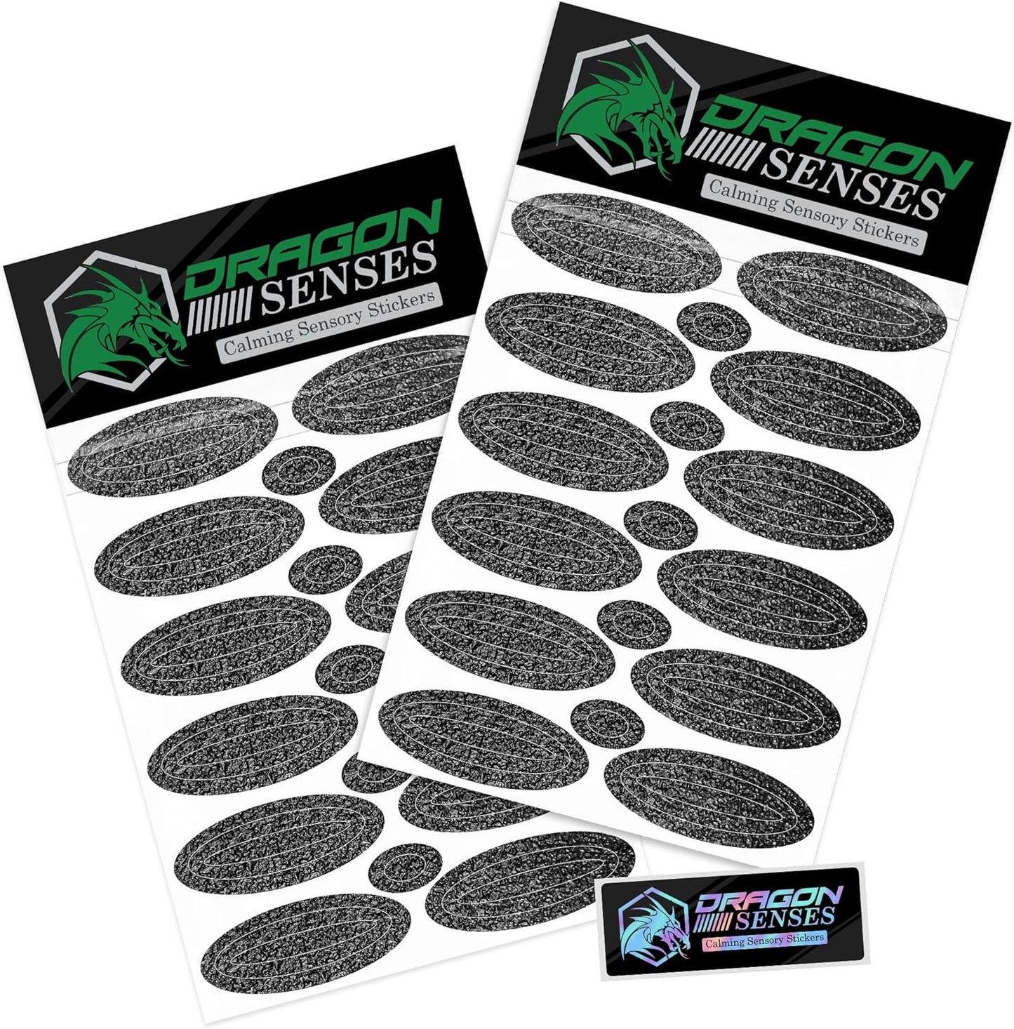Dragon Senses Calm Strips for Anxiety Sensory Stickers, Textured Stickers with Enhance Sensory Soothing & Calming Effect for Special Needs