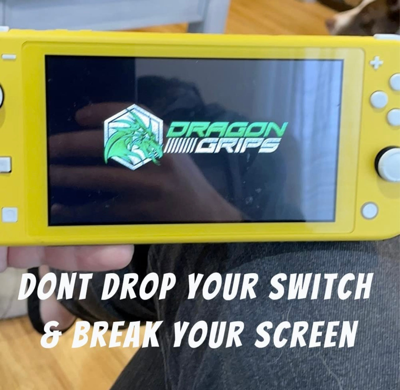 Grip For Nintendo Switch Lite (Black)