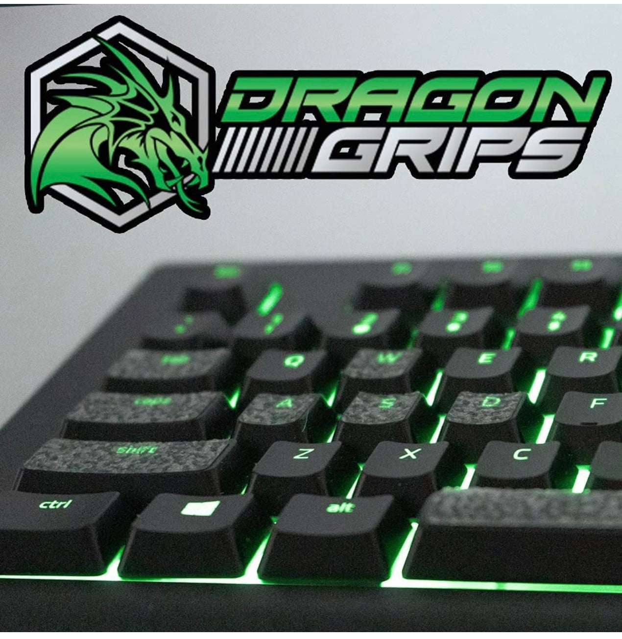 Gaming Keyboard Grips 35pc Set by Dragon Grips